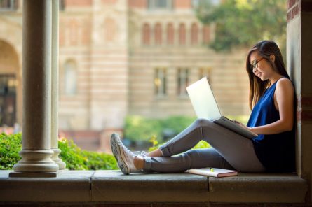 Student Studying